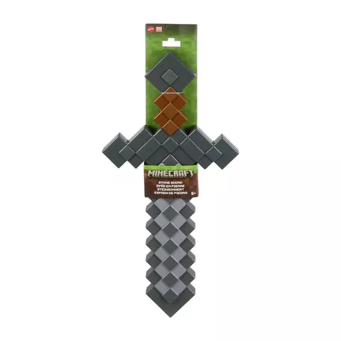 Comprar Réplica Espada de Piedra Minecraft 1/1 Mattel Réplicas Estándar
