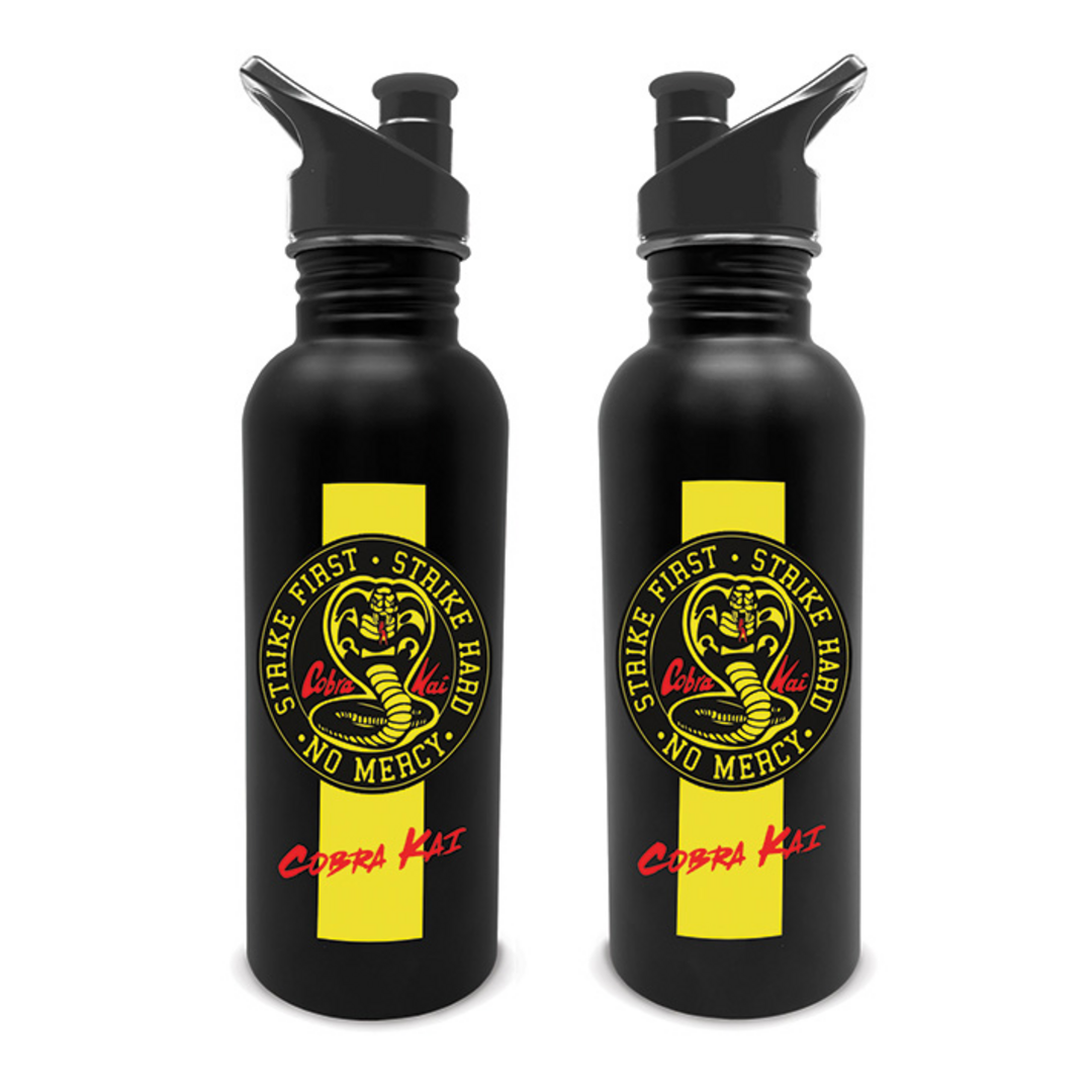 Cobra kai - cantimplora metálica emblem