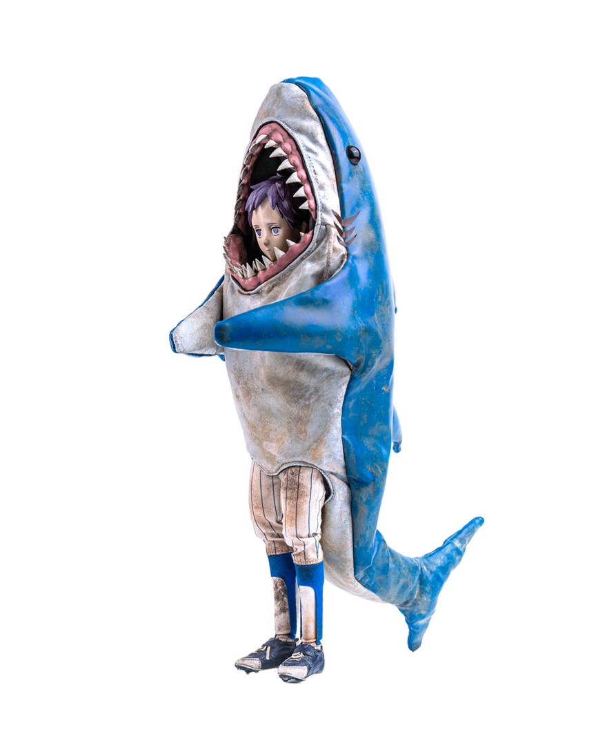Figura ebisu peace sharks mascot ver.eststua pvc dorohedoro figzero 24 cm