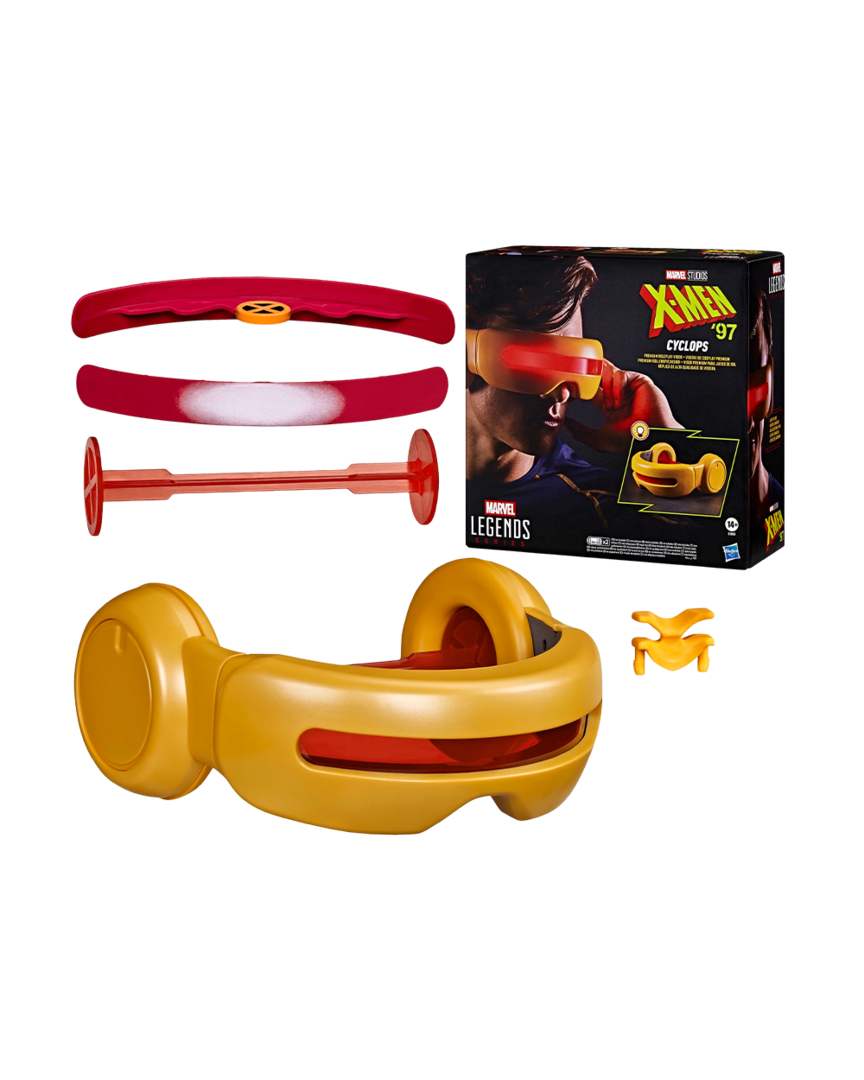 Marvel Legends Series X-Men '97, Cíclope, Visor Premium para Juego de rol, Artículos de colección para Adultos basados en la Serie Animada