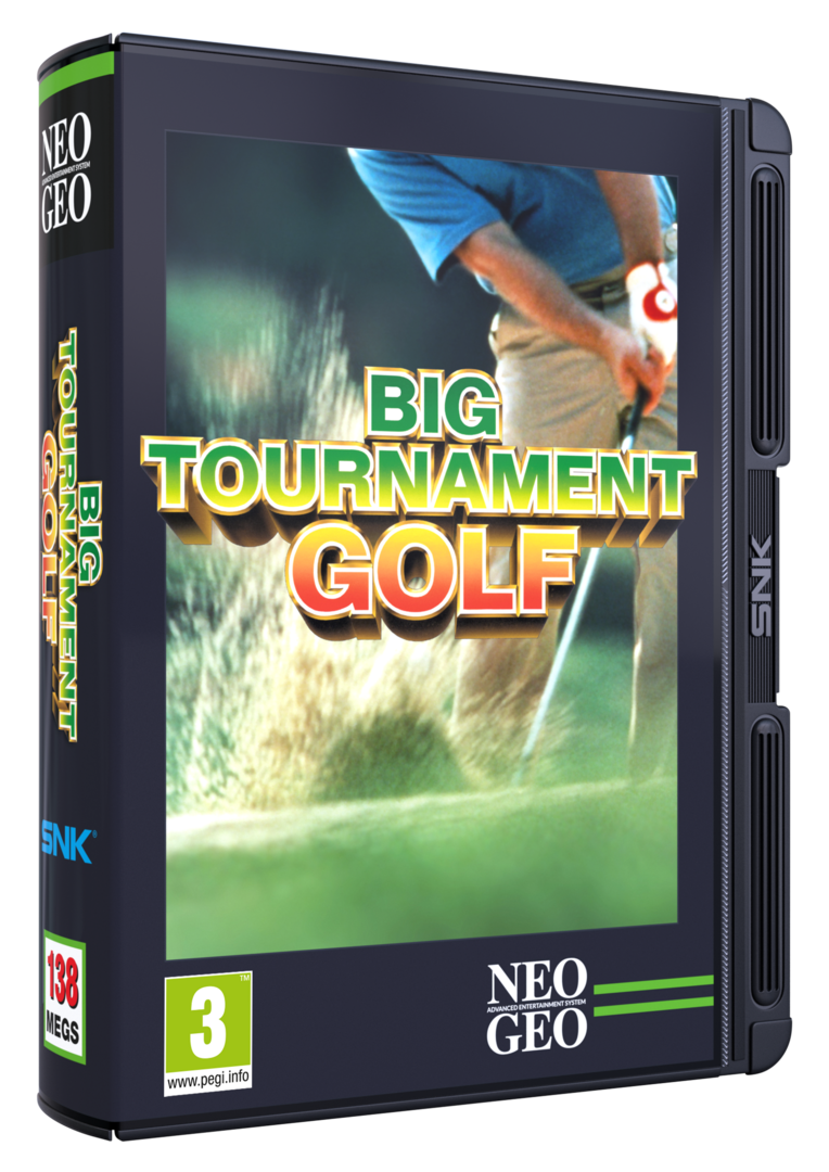 Cartucho big tournament golf neogeo aes+