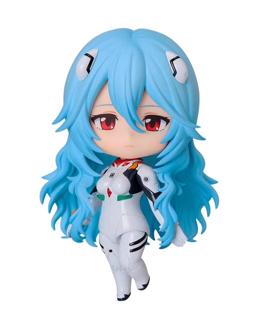 Figura rei ayanami rebuild of evangelion long hair ver. nendoroid