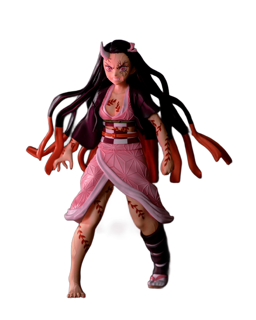 Figura nezuko kamado demon slayer: kimetsu no yaiba demon form advancing ver. figurizma sega