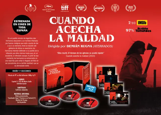 Comprar Cuando Acecha la Maldad Bluray Collector Pelicula Coleccionista Blu-ray