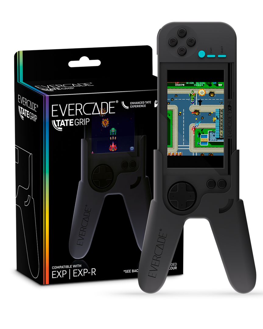 Mando grip evercade tate gris