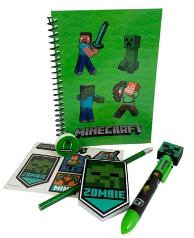 Minecraft Kit de Escritura y Dibujo
