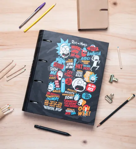 Comprar Carpeblock 4 Anillas Rick Y Morty 