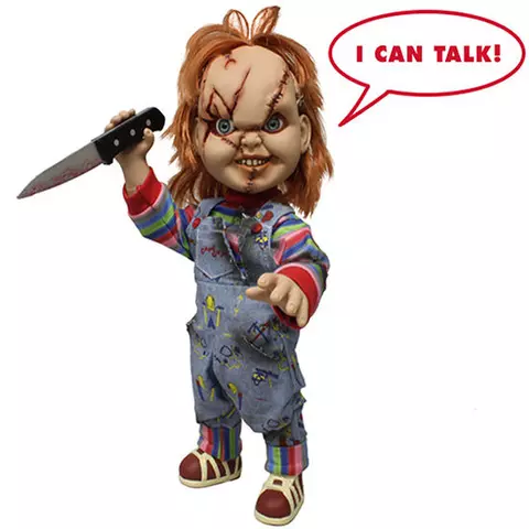 Comprar Figura Chucky El Muñeco Diabolico parlante 38cm Figuras Estándar