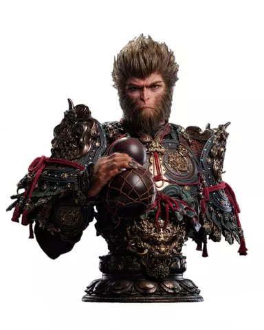 Busto Wukong El Predestinado Black Myth Wukong 1/1 Queen Studios 100cm