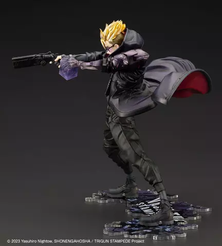 Reservar Figura Vash the Stampede Trigun Stampede Black Ver. 1/7 Kotobukiya Figuras Limitada