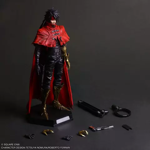 Reservar Figura Vincent Valentine Final Fantasy VII Rebirth Play Arts Kai Square Enix Figuras