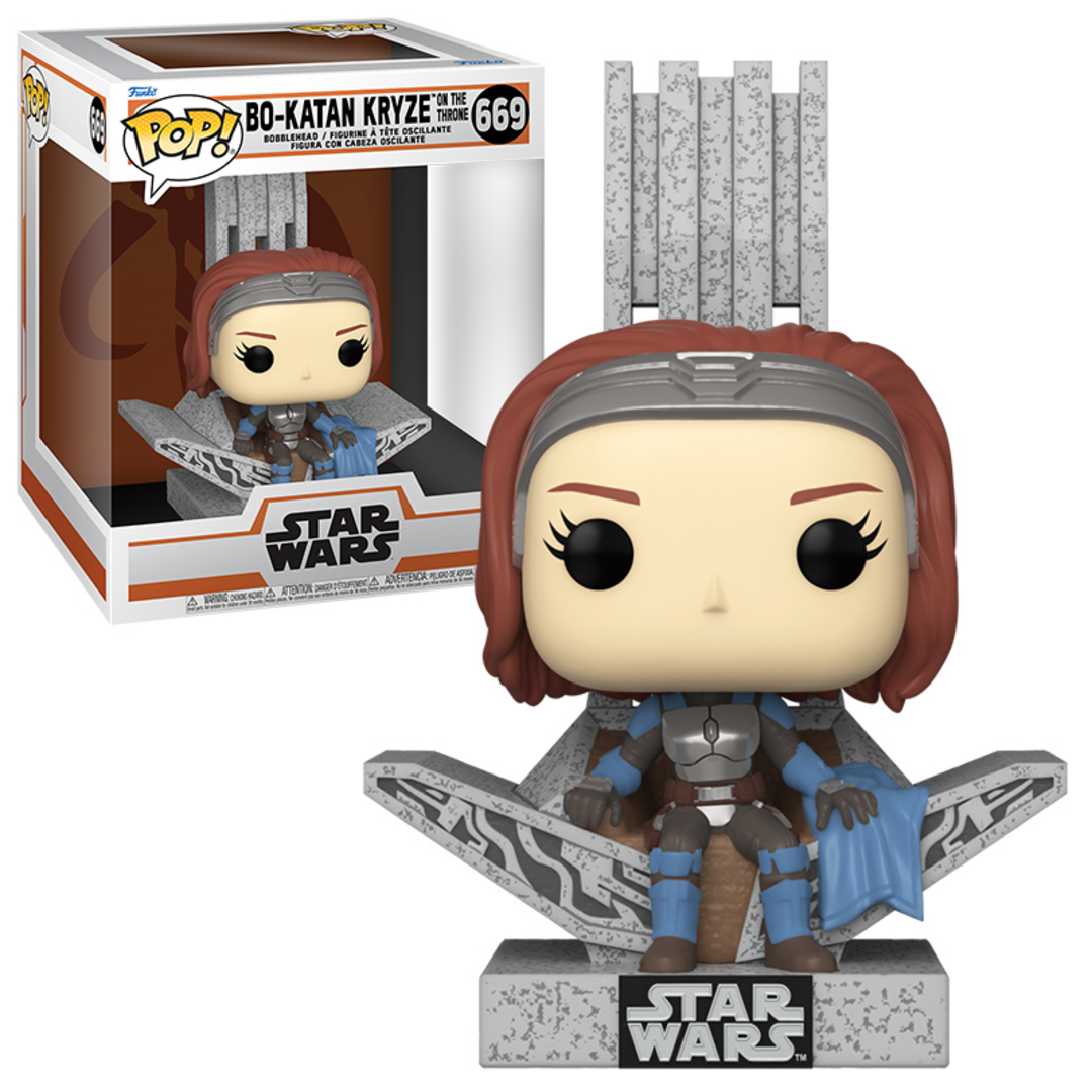 The mandalorian (s9) - pop deluxe bo-katan with throne