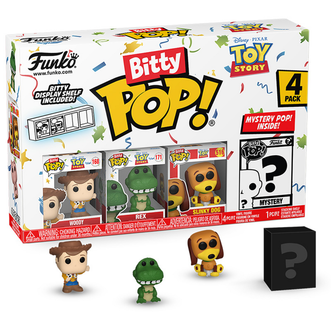 Toy Story - Bitty POP Woody 4 Figuras
