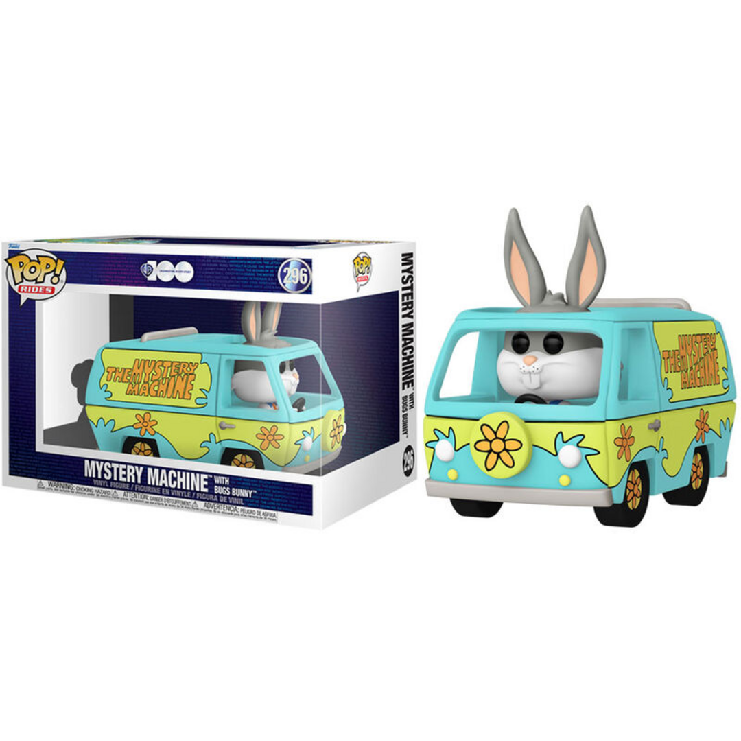 Warner bros - pop rides mystery machine with bugs bunny