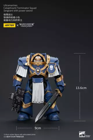 Reservar Figura Sargento Power Sword Ultramarines Warhammer JoyToy Figuras Estándar