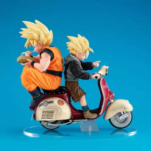 Reservar Diorama Son Goku SS y Son Gohan SS Moto Dragon Ball Z Megahouse Dioramas y escenarios Estándar