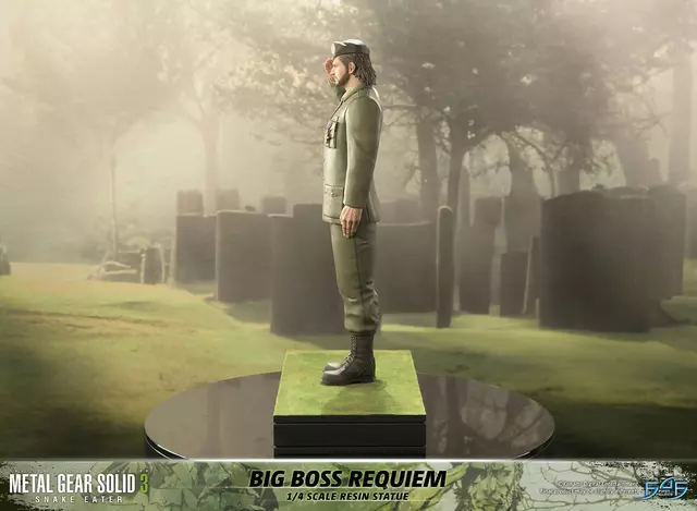 Reservar Estatua Resina Big Boss Requiem 1/4 Metal Gear Solid 3 First 4 Figures Estatuas screen 15