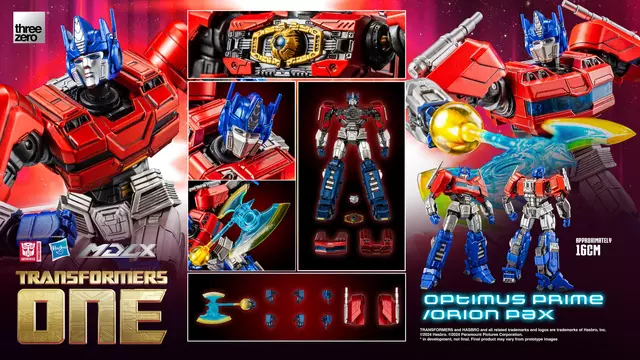 Reservar Figura Optimus Prime/Orion Pax Transformers One MDLX ThreeZero Figuras Estándar