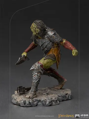 Comprar Figura Art Scale El Señor De Los Anillos Orco Swordsman Figuras