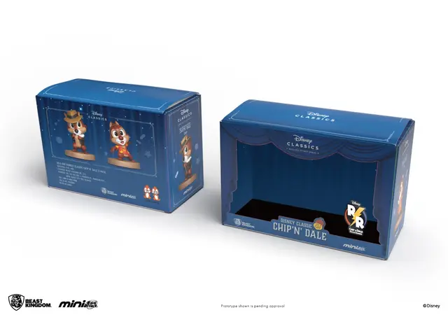 Comprar Set De 2 Figuras Mini Egg Attack Disney Chip Y Chop Figuras