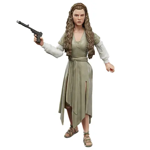 Comprar Figura Star Wars El Retorno Del Jedi Princesa Leia Pueblo Ewok Serie Black Figuras