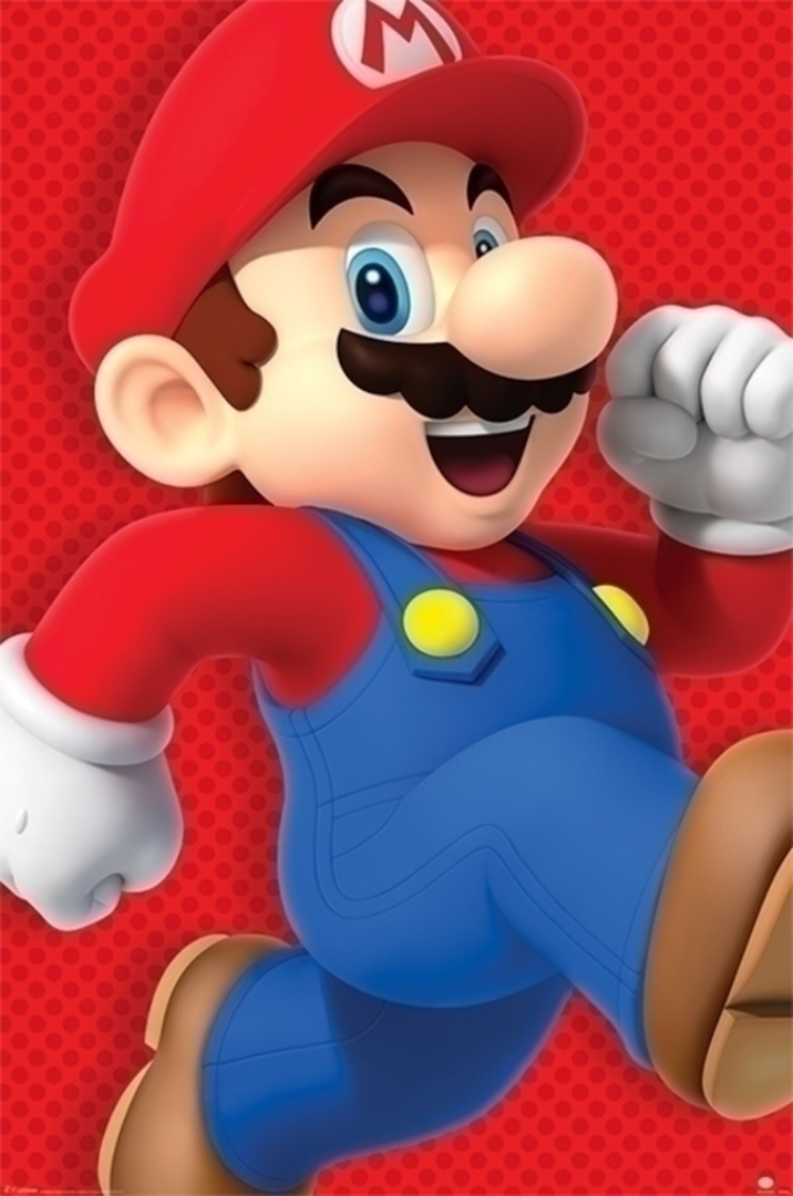 Poster nintendo super mario run