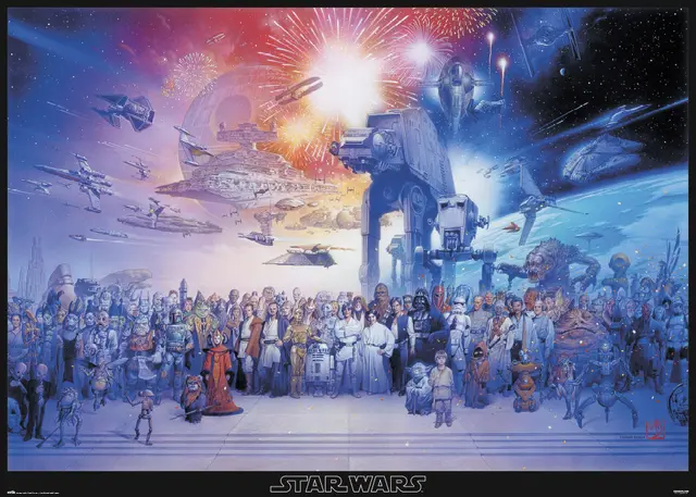 Comprar Poster Gigante Star Wars Legacy Characters 