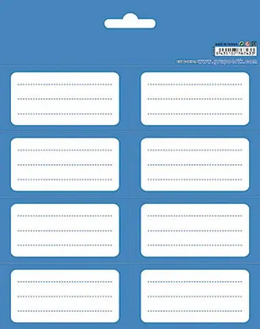 Comprar Etiquetas Adhesivas Color Blue 