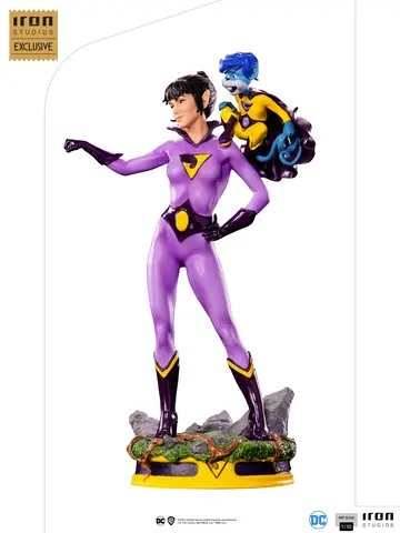 Comprar Set De 2 Figuras Art Scale DC Comics Wonder Twins Exclusivo Figuras