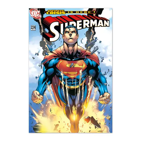 Comprar Poster DC Comics Superman Infinite Crisis Is Here! 