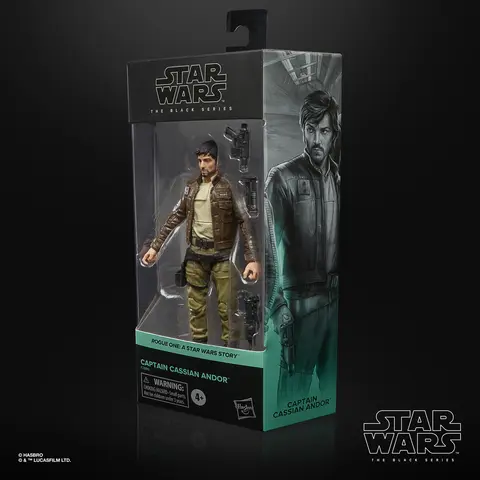 Comprar Figura Star Wars Capitan Cassian Andor Serie Black Figuras