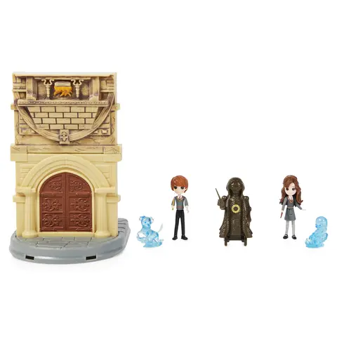 Comprar Escenario Harry Potter Magical Minis Sala De Los Menesteres Hermione & Ron Figuras