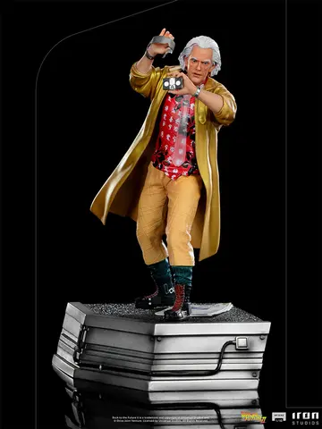 Comprar Figura Art Scale Regreso Al Futuro Ii Doc Brown Figuras
