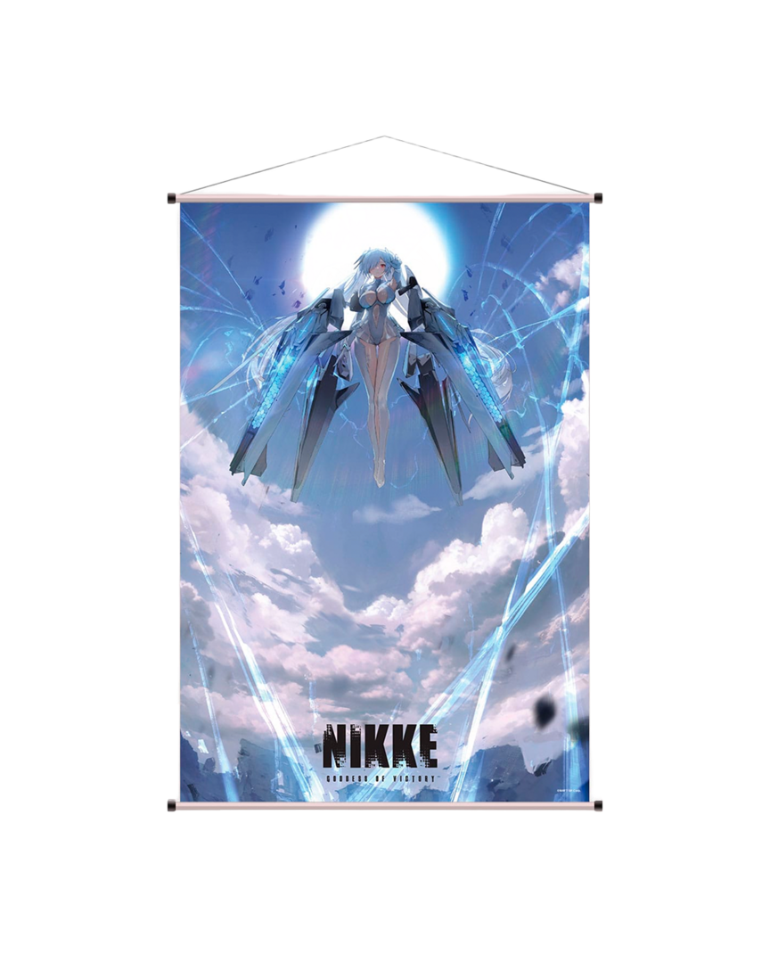 Póster de tela cinderella goddess of victory nikke sakami merchandise 60x90cm