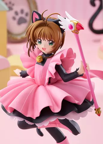 Reservar Figura Sakura Kinomoto Card Captor Sakura Black Cat Ver. Pop Up Parade L Figuras Estándar