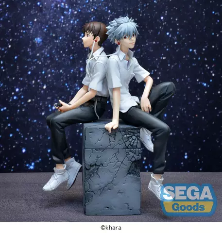 Reservar Figura Shinji Ikari Evangelion Shinji & Kaworu Shinji Ver. Luminasta Sega 17cm Figuras Estándar