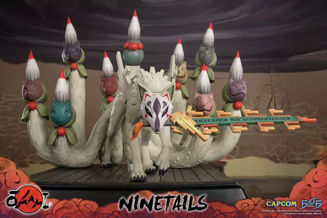 Reservar Estatua Resina Ninetails Ōkami First 4 Figures Estatuas Premium