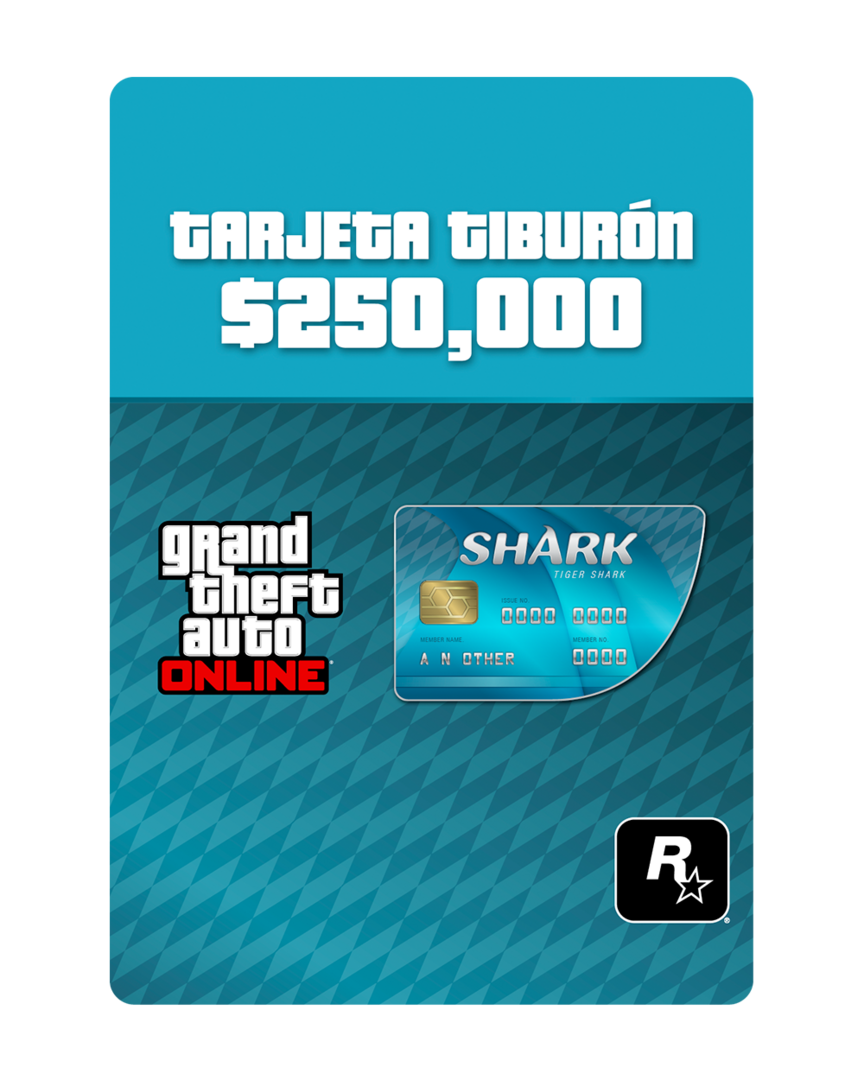 GTA Tiger Shark Cash Card - $250.000