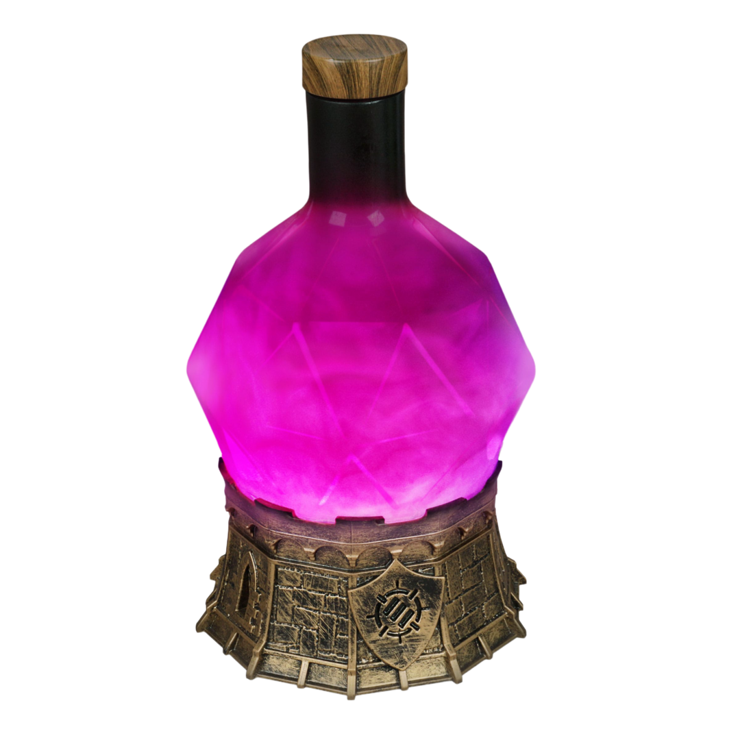 Lampara poción mágica morado enhance tabletop series