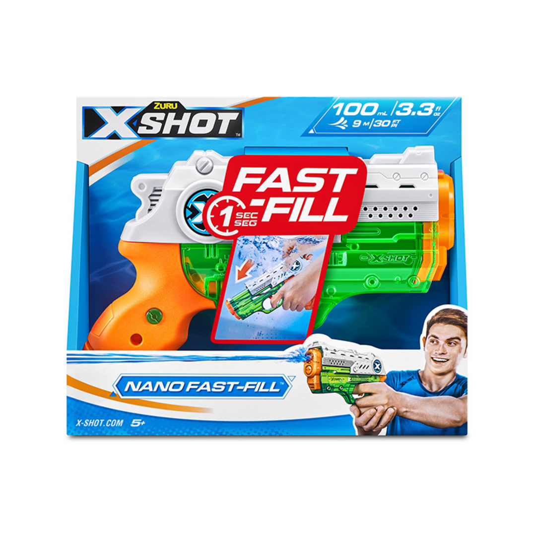 Juego - Sherwood Pistola de agua X-Shot, 100 ml, 9 metros distancia – imagen 3