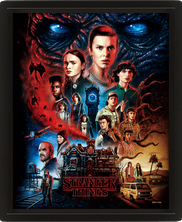 Comprar Stranger Things - Póster 3D Season 4 Estándar
