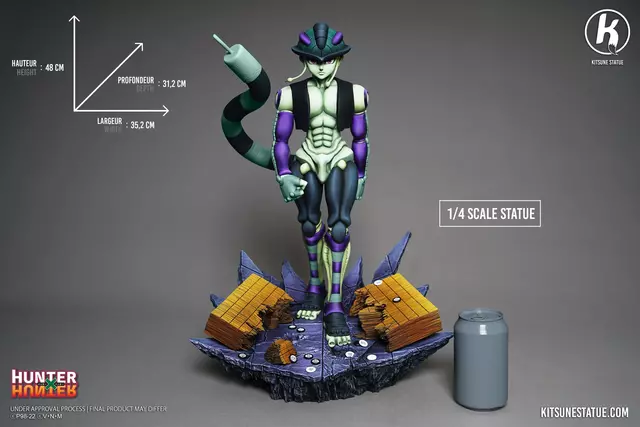 Reservar Estatua Meruem Hunter x Hunter 1/4 Kitsune Statue Figuras Estándar