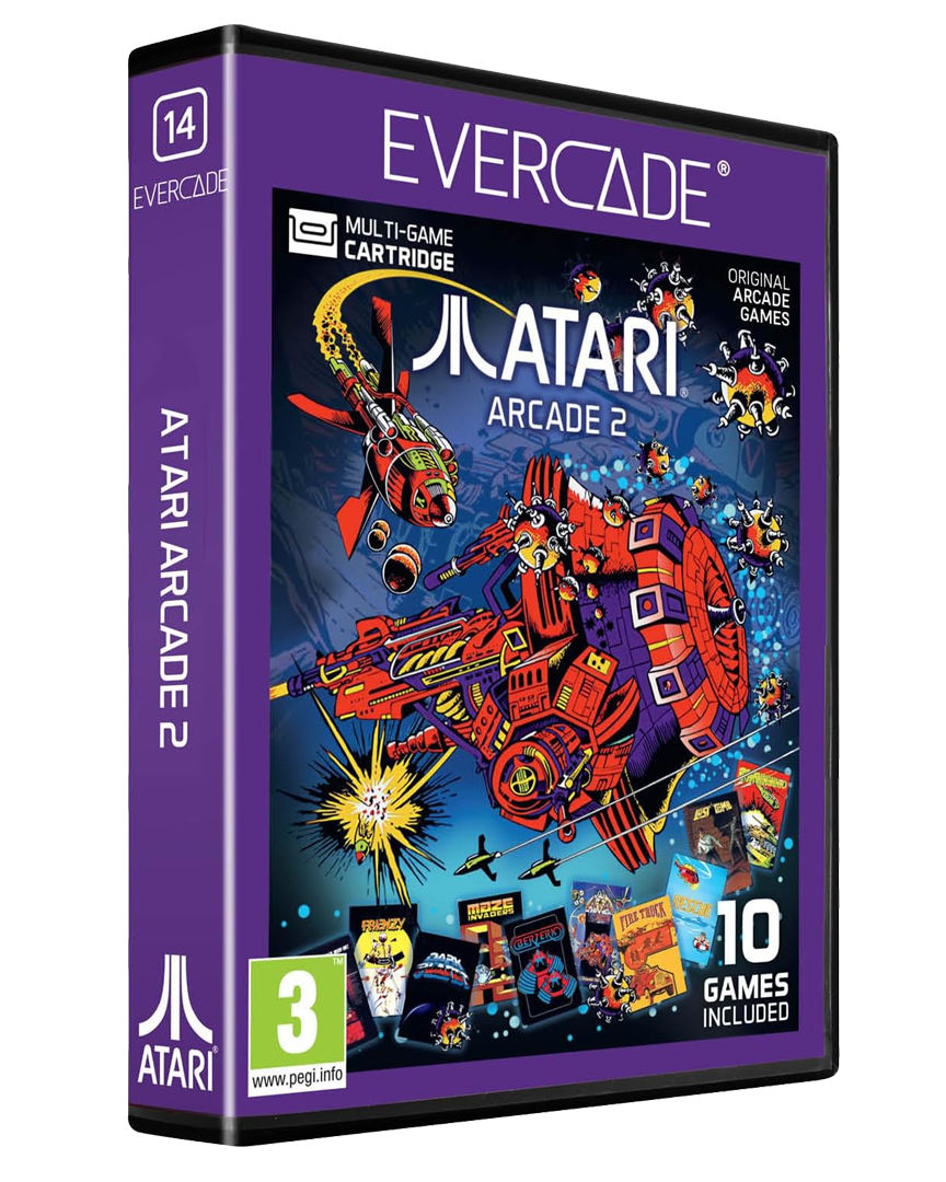 Cartucho evercade atari arcade 2