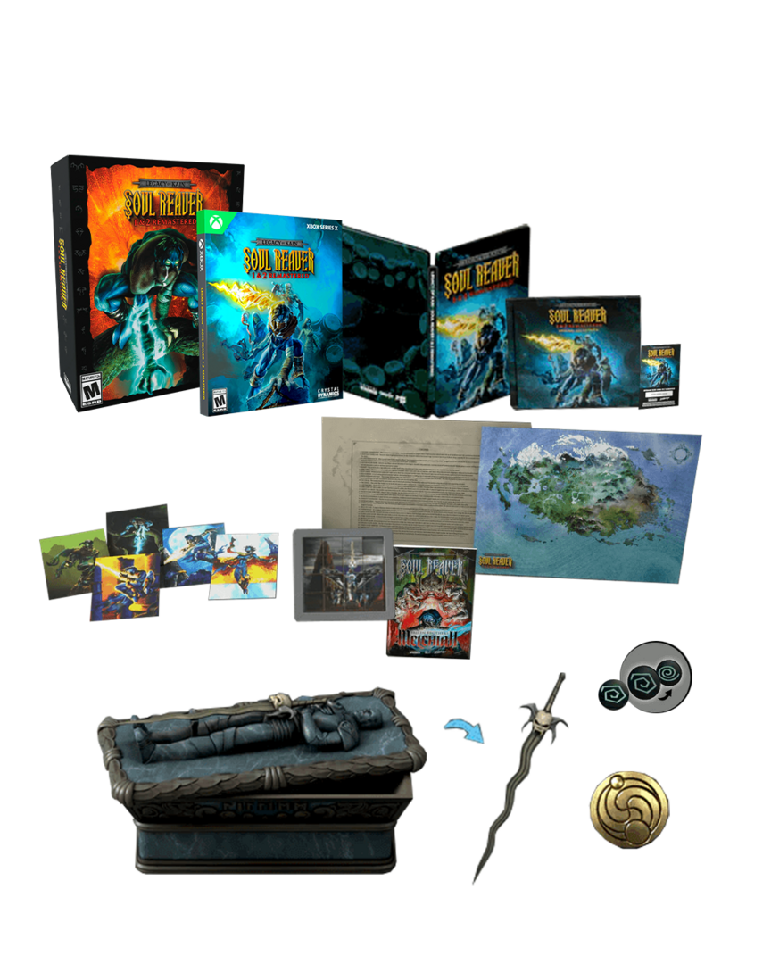 Legacy of kain soul reaver 1 & 2 remastered collector edition