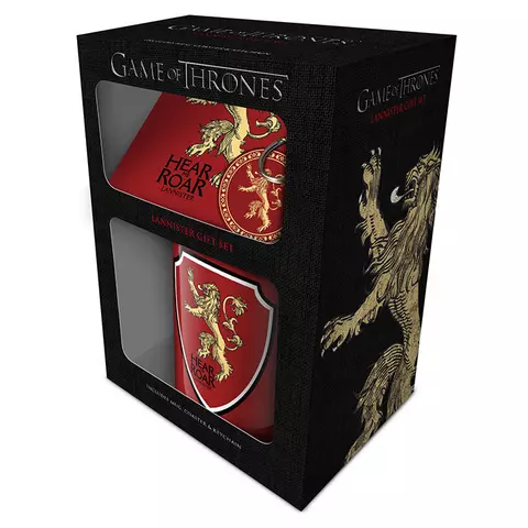 Juego De Tronos - Caja Regalo Lannister