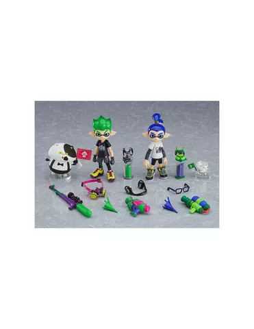 Reservar Set 2 Figuras Splatoon Inkling Boy Edición Deluxe Figma Figuras