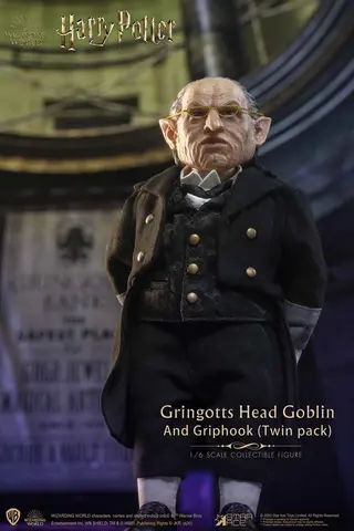 Comprar Figura Harry Potter Goblin Gerente Y Griphook Figuras