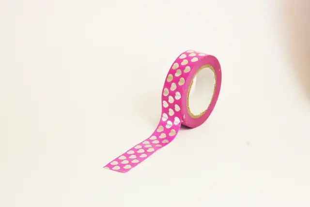 Comprar Cinta Funtape Masking Tape Deco Corazones Rosa 