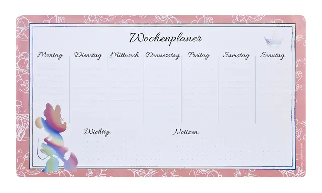 Comprar Bloc Planificador Semanal Disney 100