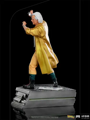 Comprar Figura Art Scale Regreso Al Futuro Ii Doc Brown Figuras